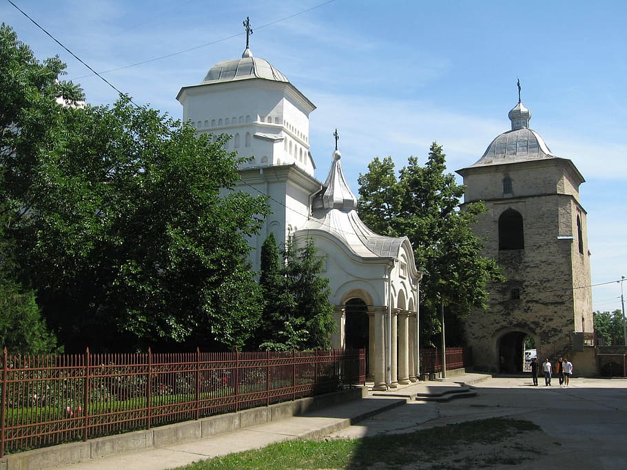 Barnovschi Church in Iasi, Romania, building, photo, public domain, HD wallpaper