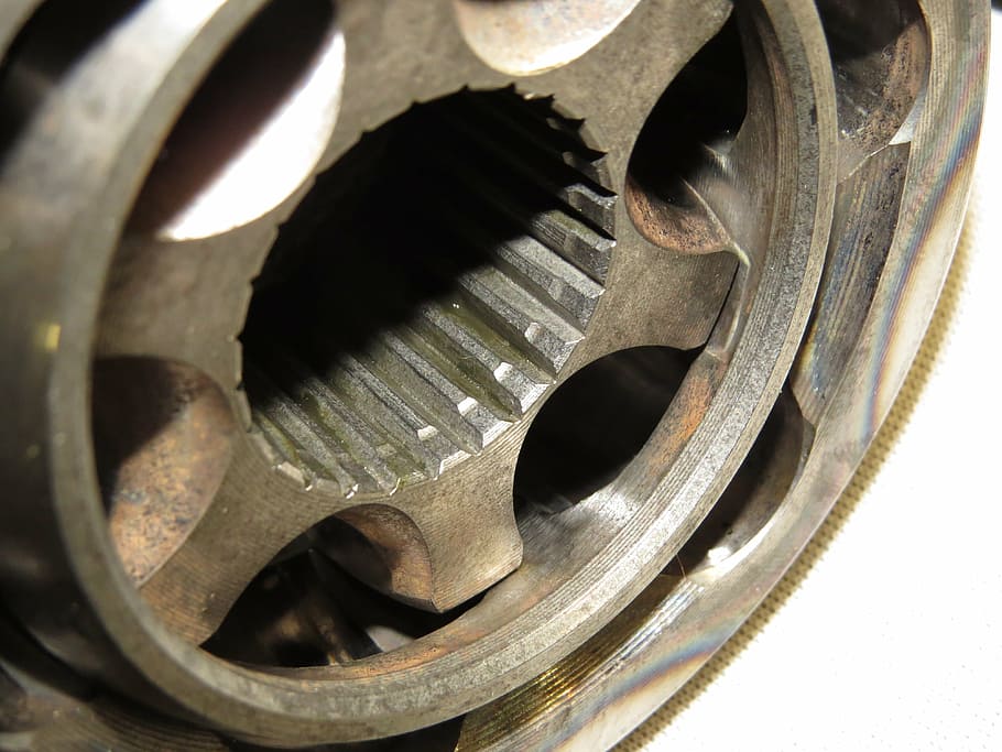 drive shaft, drivknut, splines, metal, close-up, machinery HD wallpaper