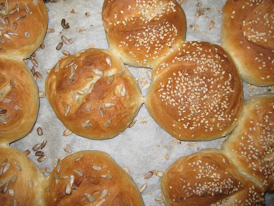 Roll, Bread, Crispy, Frisch, Cool Down, eat, homemade, even baked HD wallpaper