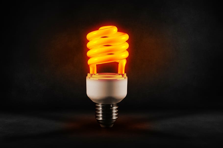 bright, bulb, bulbs, close, close-up, coiled, electricity, energy, HD wallpaper