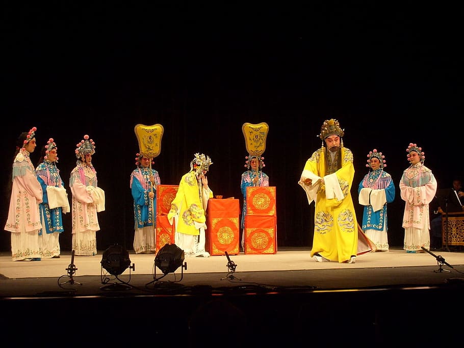 Opera, Chinese, Stage, Act, Culture, traditional, makeup, performance HD wallpaper
