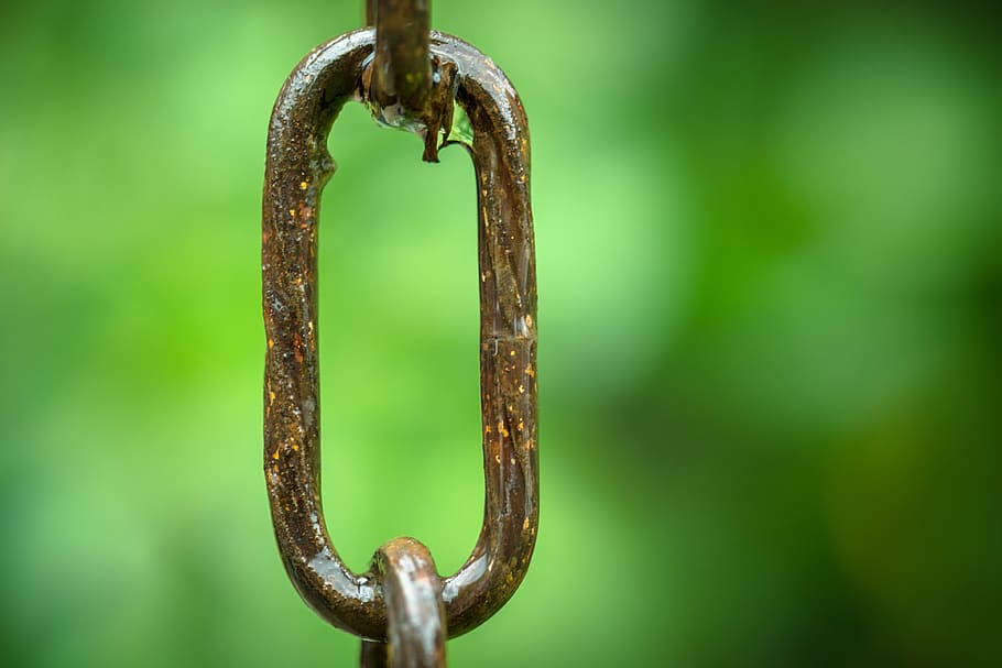 chain link, round link chain, stainless, rusty, corroded, corrosion HD wallpaper