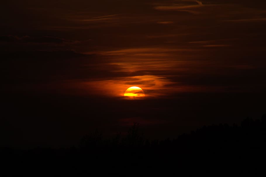 sunset, sky, cloud, evening, beauty in nature, scenics - nature HD wallpaper