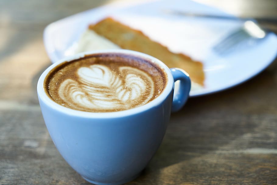 coffee, latte, brown, photo, photography, background, coffee cup HD wallpaper