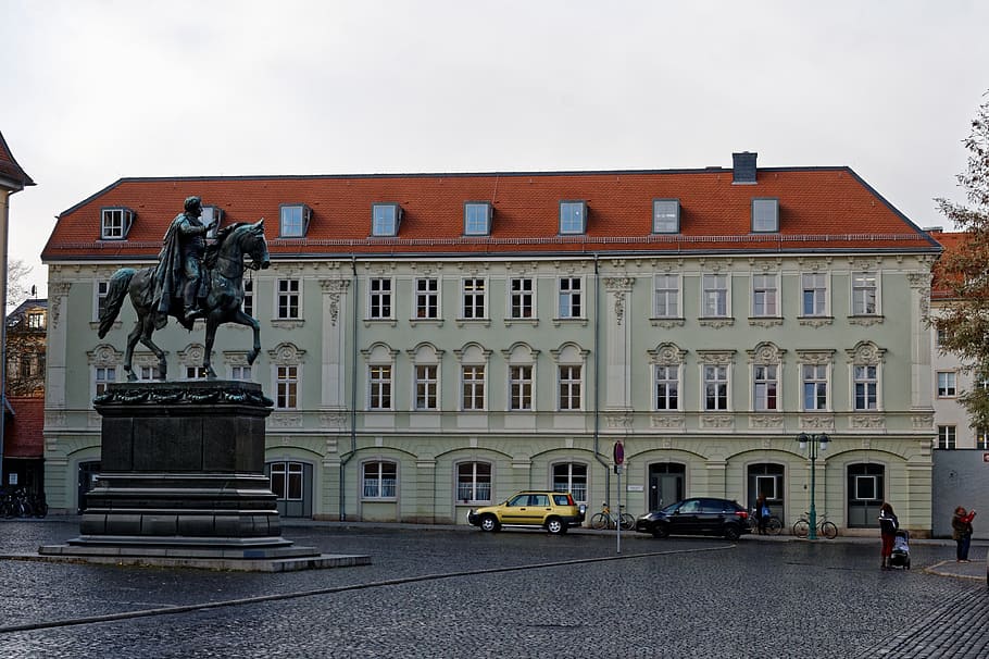 building, home, weimar, architecture, old, window, house facade HD wallpaper