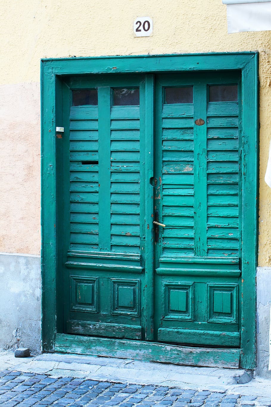 door, gate, doors and windows, old, handle, architecture, building HD wallpaper