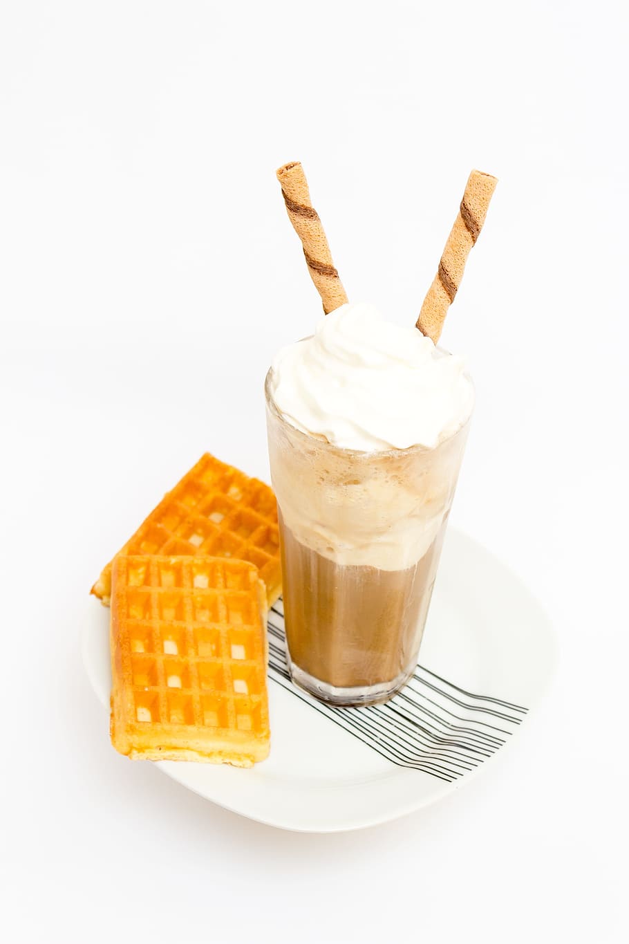 cream, cold, milk, refreshment, sweet, drink, glass, delicious HD wallpaper