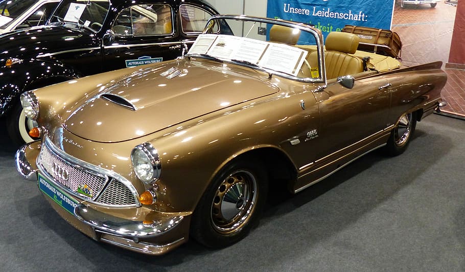 Fair, Exhibition, Oldtimer, Auto, historically, old cars, classic HD wallpaper