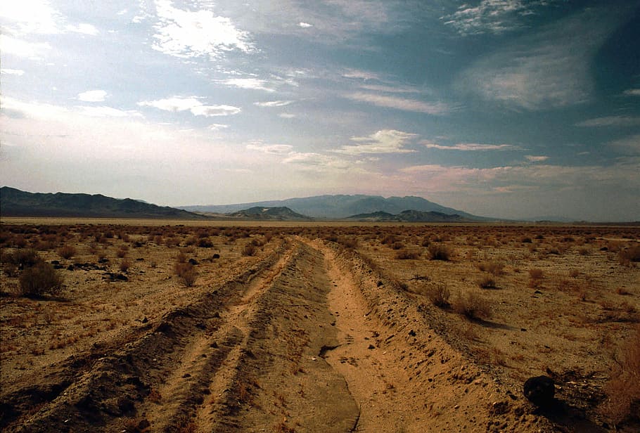 Landscape near Shoshones in Death Valley National Park, Nevada, HD wallpaper