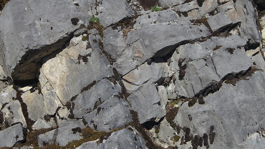 rock, rock wall, solid, nature, natural stone, backgrounds HD wallpaper