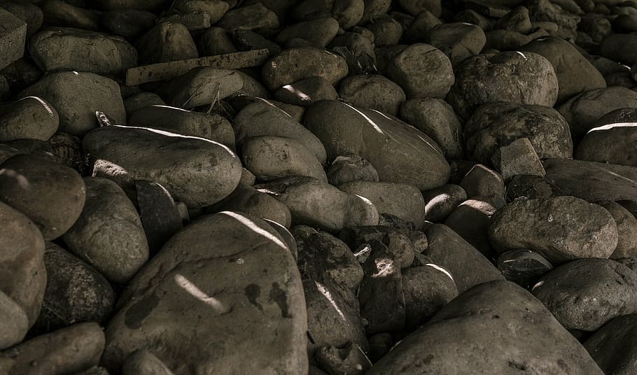 rocks, texture, grey, large group of objects, abundance, no people HD wallpaper