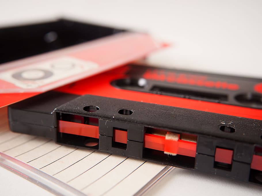 cassette, music cassette, analog, magnetband, vintage, audio cassette, HD wallpaper