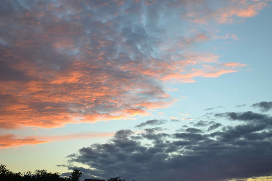 Cloud, Clouds, Sky, Science, Nice, White, sunset, nature, beauty in nature HD wallpaper