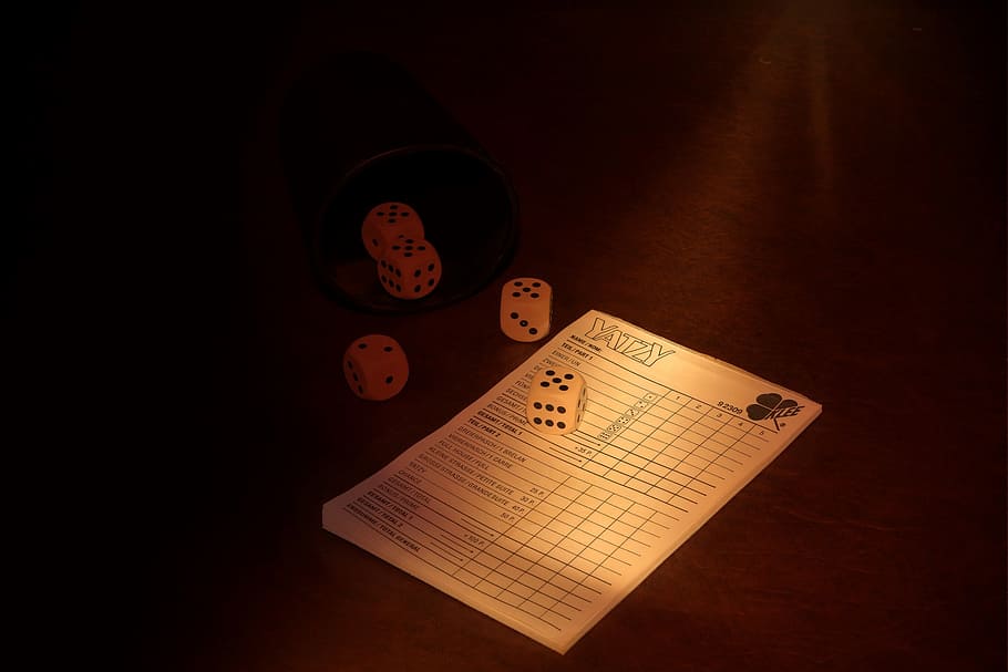 craps, play, luck, cube, notepad, lighting, indoors, paper HD wallpaper