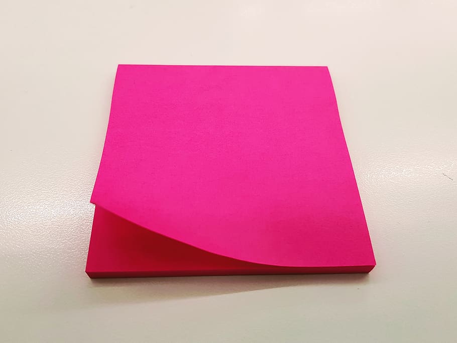 empty, paper, blank, desktop, pink color, indoors, copy space HD wallpaper