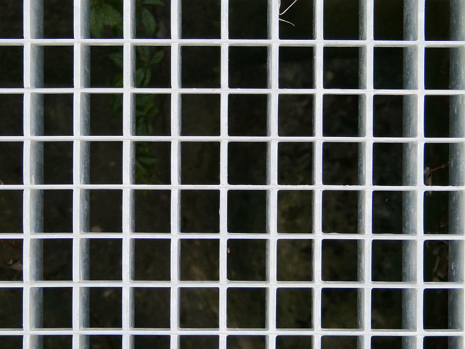 texture, metal, grid, square, steel, backgrounds, pattern, full frame HD wallpaper