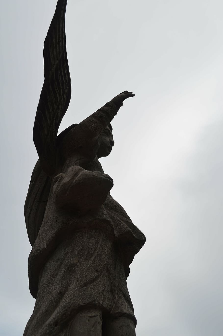 statue, angel, church, sculpture, art and craft, representation HD wallpaper