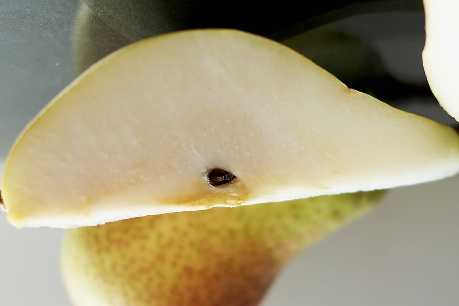 pear, fruit, bio, late summer, green yellow, delicious, ripe HD wallpaper