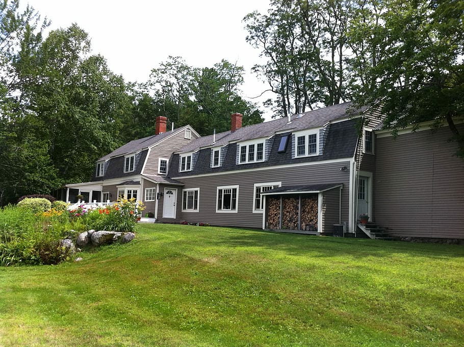 Farm, Old, Bed And Breakfast, use, summer, barn, building exterior HD wallpaper