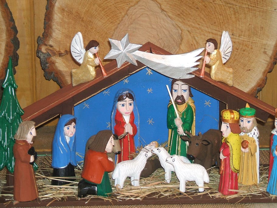 bethlehem, christmas, comet, representation, art and craft HD wallpaper