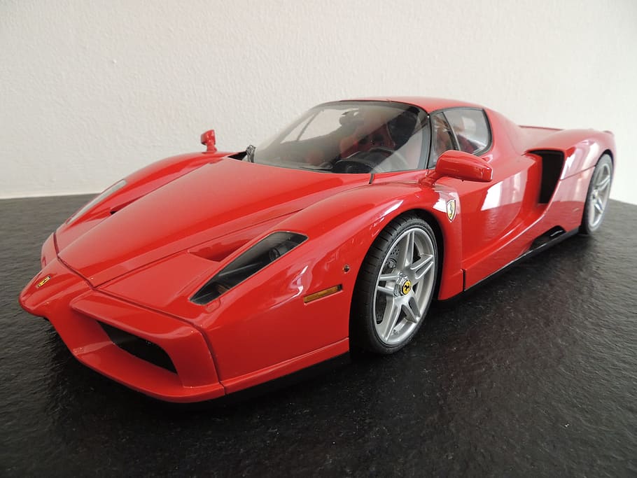 auto, hobbies, ferrari, red, car, mode of transportation, motor vehicle HD wallpaper