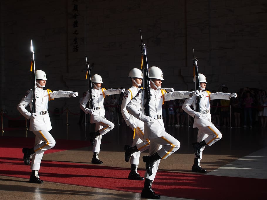Army, Goose Step, Consistency, Mighty, full length, only men HD wallpaper