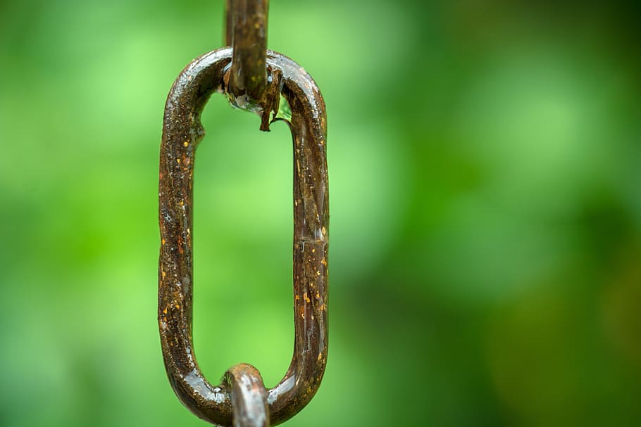 chain link, round link chain, rust, rusty, corroded, corrosion HD wallpaper