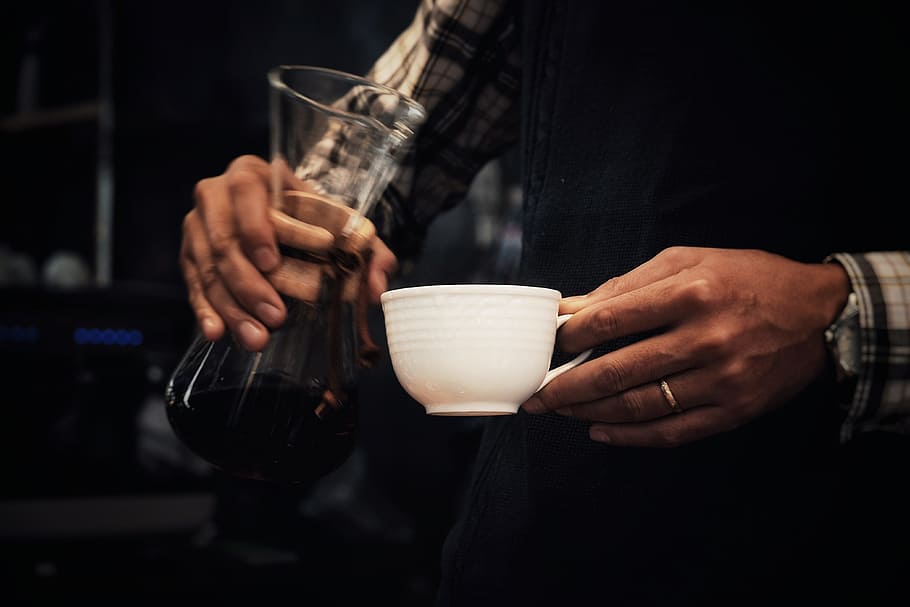 coffee, caffeine, hot, mug, white, people, food and drink, holding HD wallpaper
