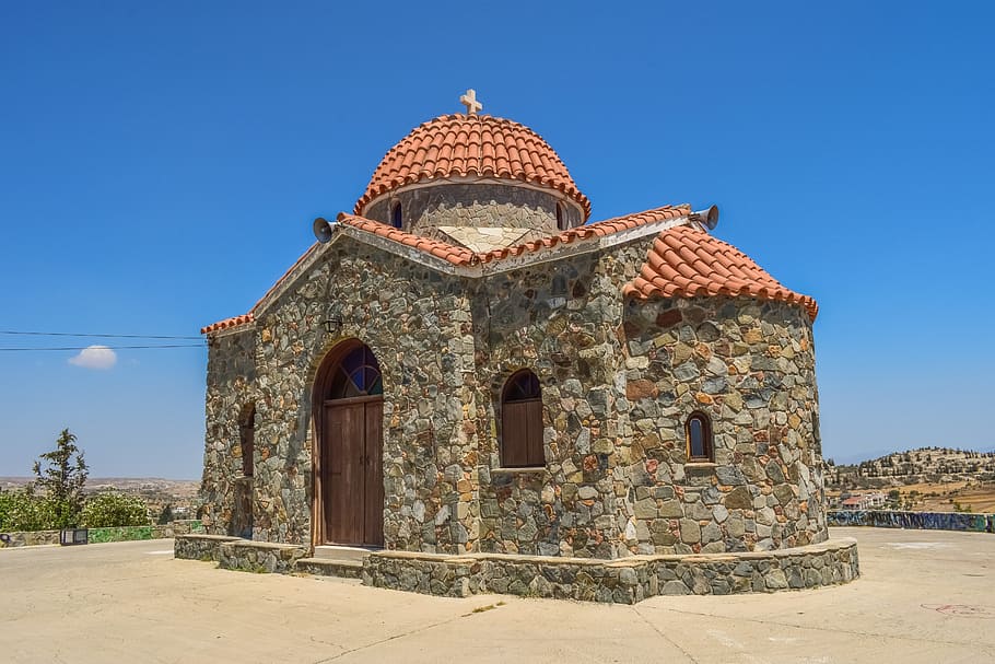 Cyprus, Ayia, Varvara, Church, Orthodox, ayia varvara, religion, HD wallpaper