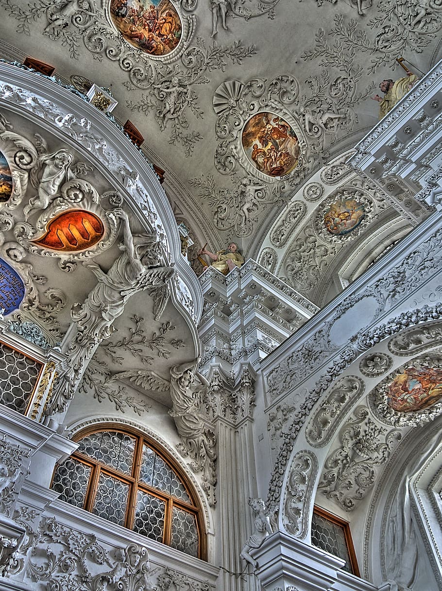 monastery, architecture, figure, capuchin monastery, historic preservation HD wallpaper