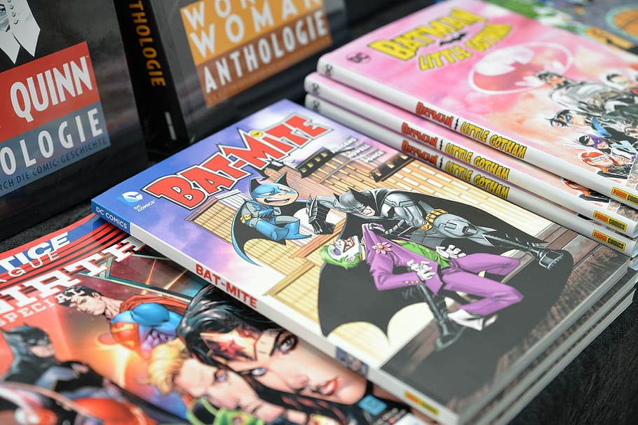 DC Comics comic book, batman, comic-con, books, cartoons, no people HD wallpaper