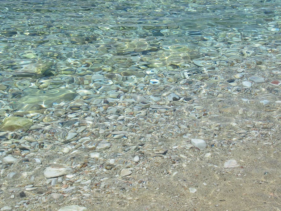 5120x2880px | free download | HD wallpaper: Stones, Transparent, Water ...