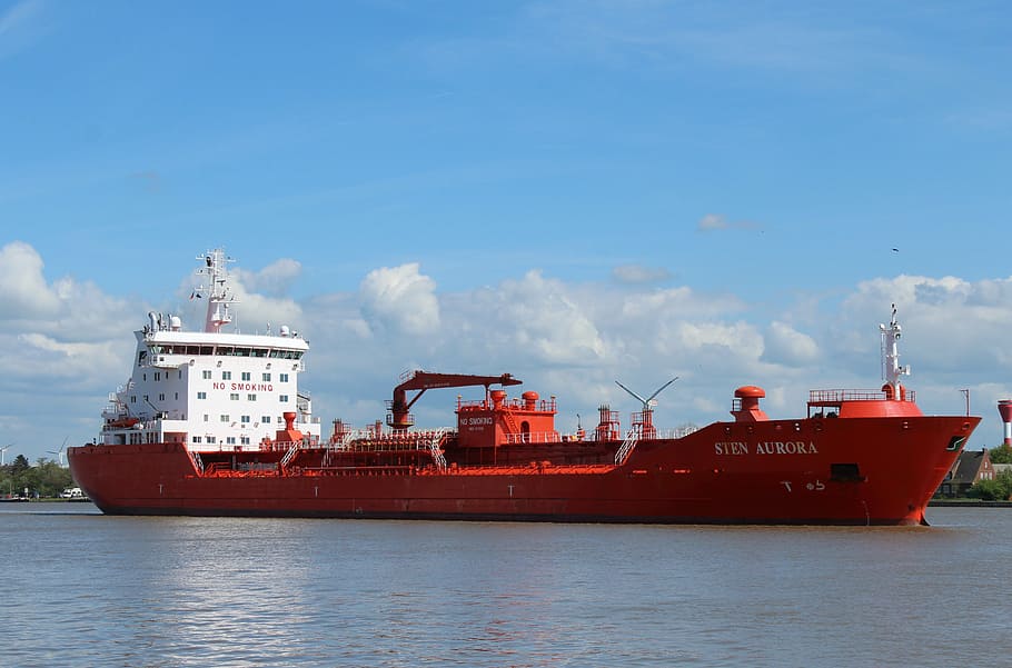 ship, tanker, sten aurora, freight transportation, nautical vessel, HD wallpaper