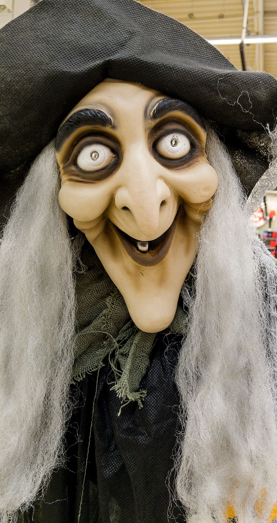Witch, Halloween, Ghost, Mask, one woman only, one person, close-up HD wallpaper