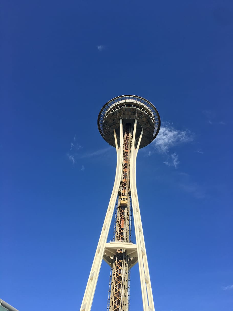 seattle, space, needle, skyline, travel, architecture, city HD wallpaper