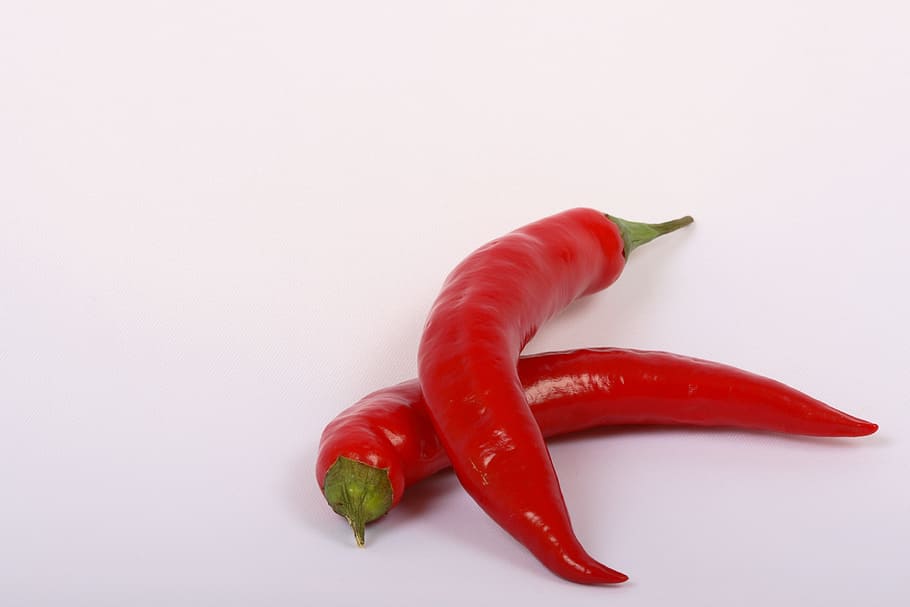 red, hot, pepper, chili pepper, food, spice, food and drink HD wallpaper