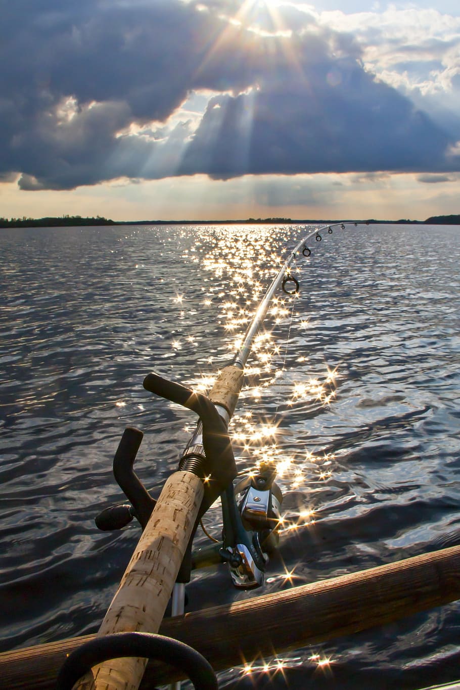 angel, boot, water, clouds, mood, sky, mode of transportation HD wallpaper