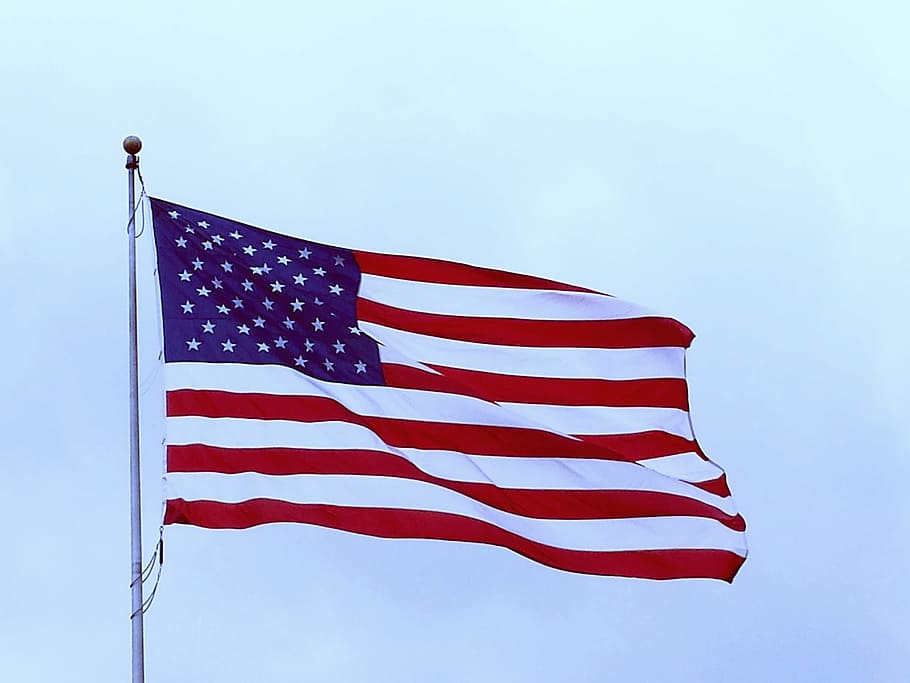 selective photo of U.S.A. flag, American Flag, Usa Flag, symbol, HD wallpaper