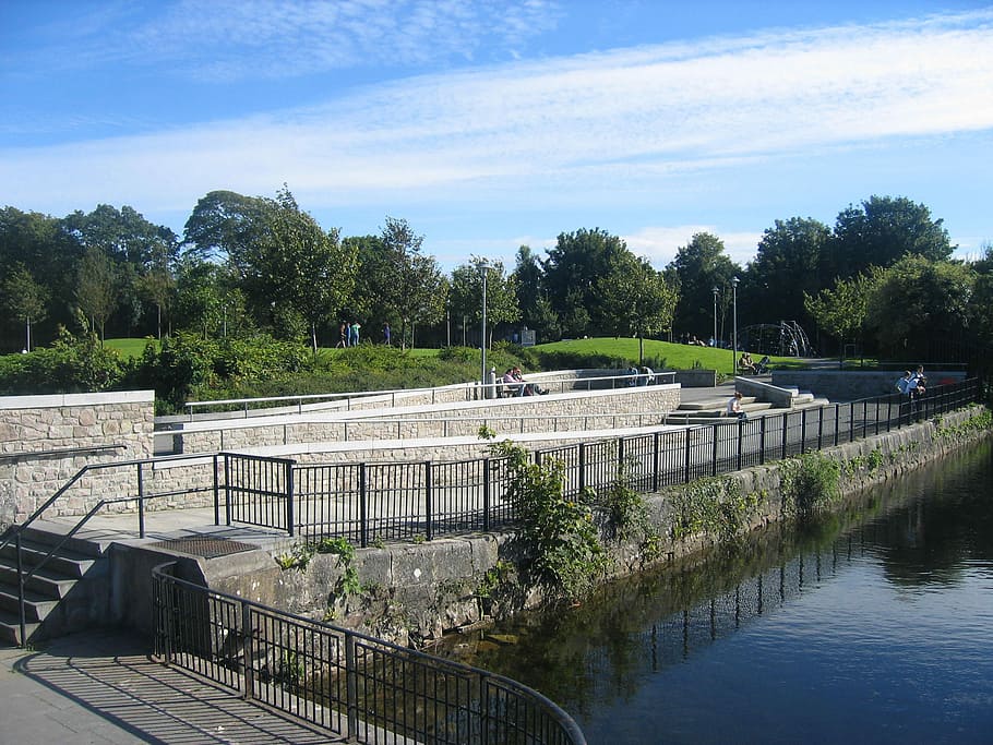 The Millennium Children's Park in Galway, Ireland, photos, landscape