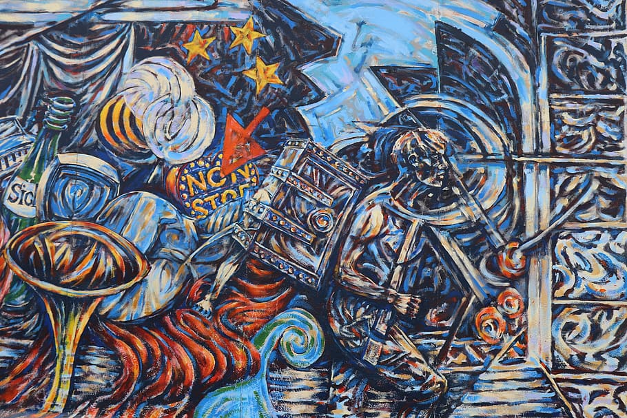 graffiti, east, side, gallery, berlin, berlin wall, art, structures HD wallpaper