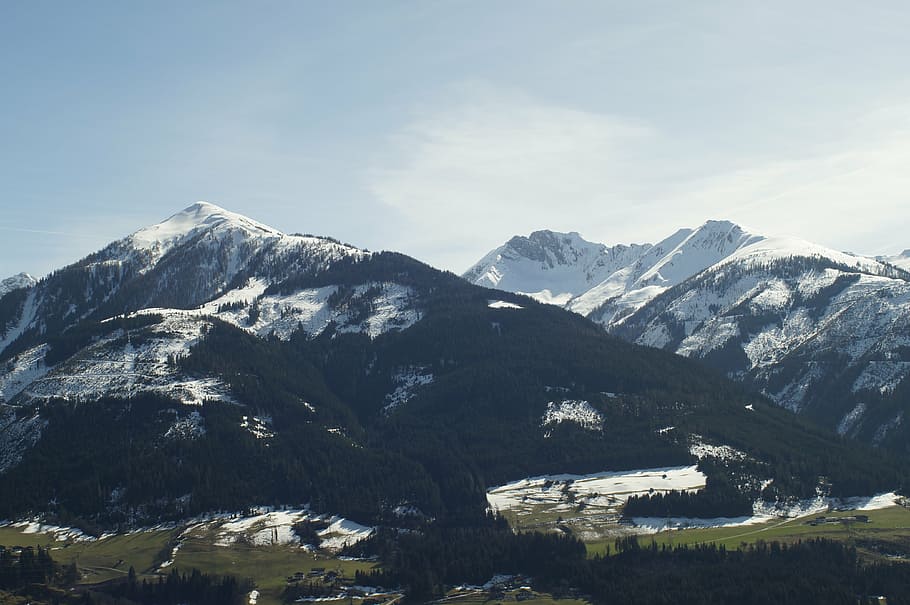 mountains, landscape, outlook, austria, mountain landscape HD wallpaper