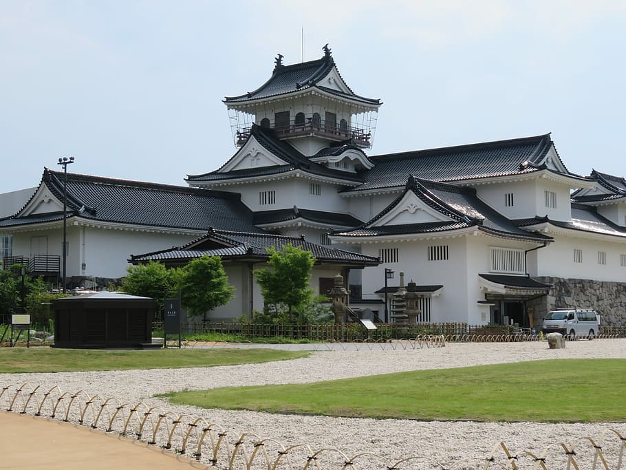 Toyama Castle, History, Building, architecture, asia, building Exterior, HD wallpaper
