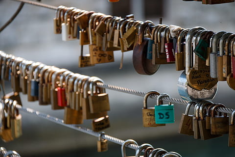 lock, padlock, dear, crowded, romantic, common, love, lift HD wallpaper