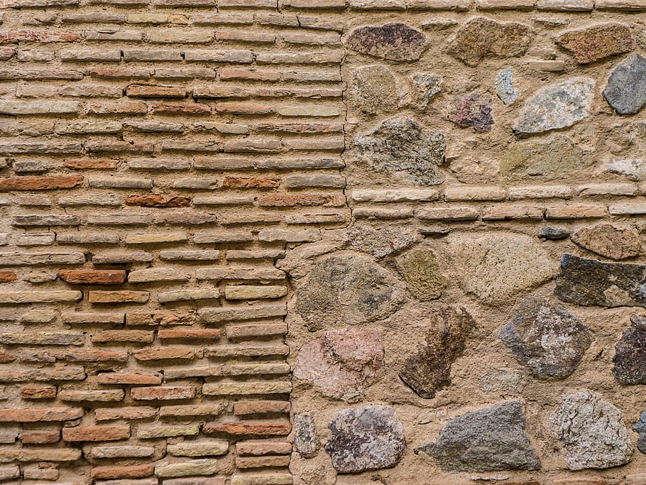 Wall, Stone, Brick, Temple, Old, stone wall, stone house, stone material HD wallpaper