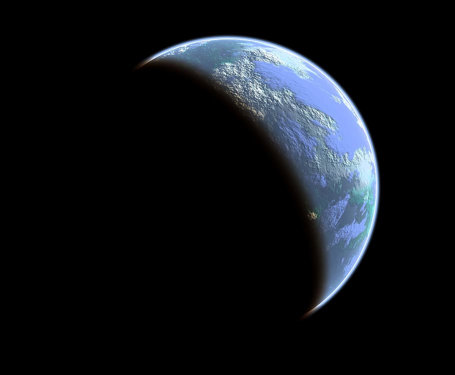 photo of planet earth, space, astronomy, cosmos, science, universe HD wallpaper