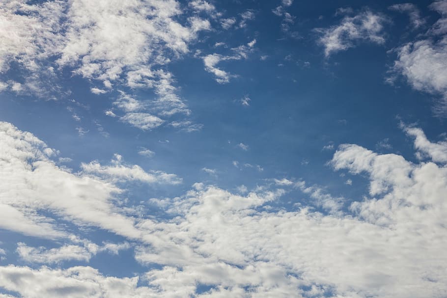 clouds, blue sky, nature, summer, spectacular, weather, lights HD wallpaper