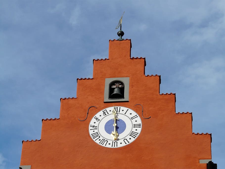 Tower, Roof, Upper, Gate, Clock, Time, upper gate, time of HD wallpaper