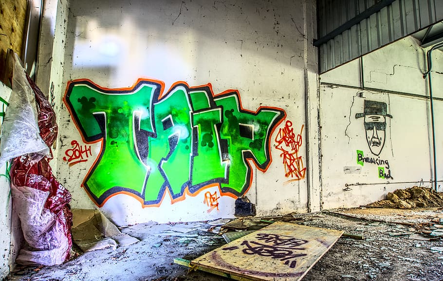 graffiti, wall, art, creativity, facade paint, sprayer, colorful HD wallpaper