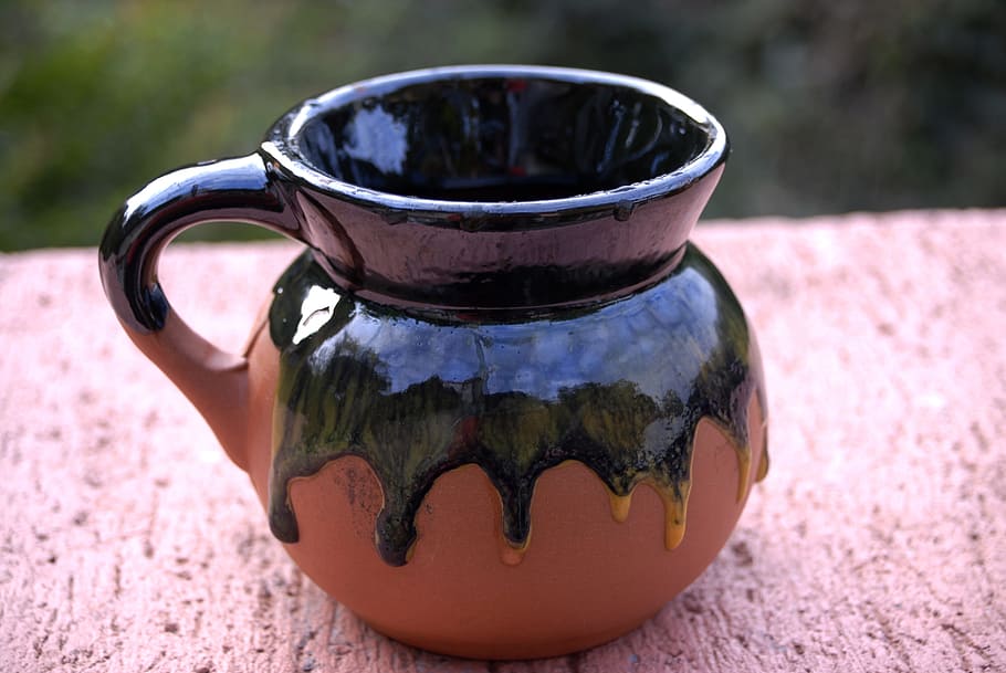 pitcher, crafts, huitzapula, gro, focus on foreground, close-up HD wallpaper