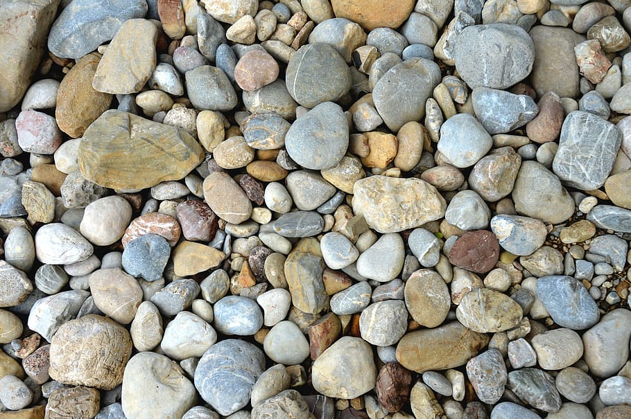 pebbles, texture, background, stones, plump, steinchen, river HD wallpaper